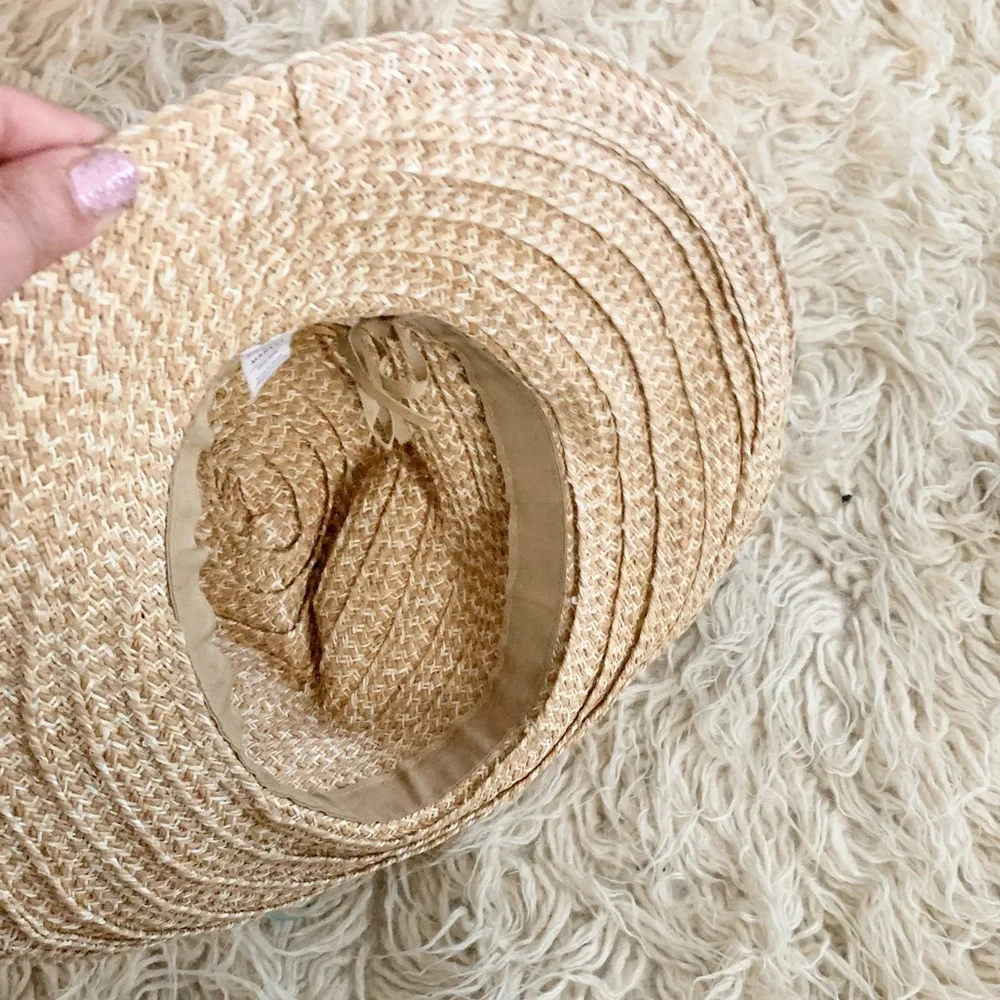 Melrose and Market | Adjustable Sun Hat One Size Beige